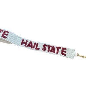 Hail State Bag Strap l Miss State Bag Strap l Game Day Bag Strap l Gift for Her